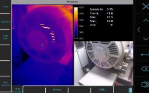 Integration of vibrations and thermography into routine