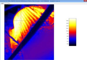 Example of routine integration of vibrations and thermography