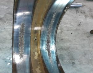 Fault detection in a bearing running at 10 RPM