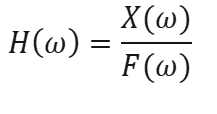 Frequency response function