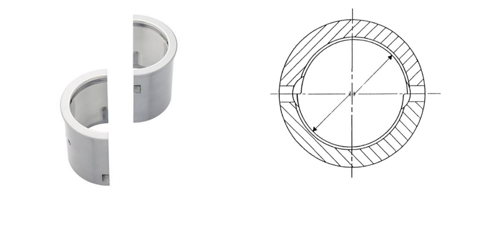 antifriction metal bearings 17